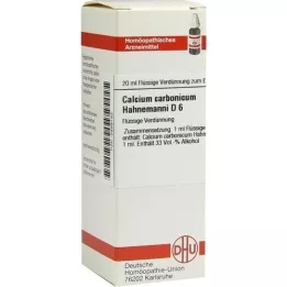 CALCIUM CARBONICUM Hahnemanni D 6 Dilüsyon, 20 ml