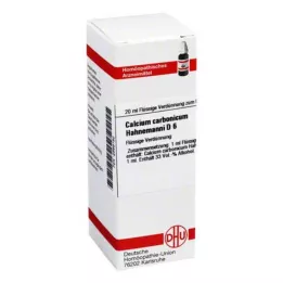 CALCIUM CARBONICUM Hahnemanni D 6 Dilüsyon, 20 ml