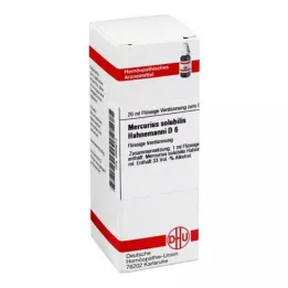 MERCURIUS SOLUBILIS Hahnemanni D 6 Dilüsyon, 20 ml