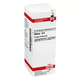 SILICEA D 6 seyreltme, 20 ml