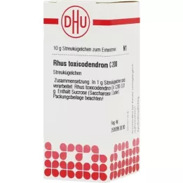 RHUS TOXICODENDRON C 200 globül, 10 g