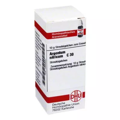 ARGENTUM NITRICUM C 30 globül, 10 g ARGENTUM NITRICUM C 30 globül, 10 g