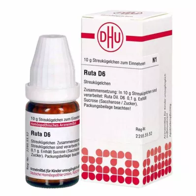 RUTA D 6 globül, 10 g RUTA D 6 globül, 10 g