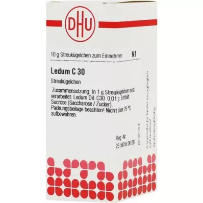 LEDUM C 30 globül, 10 g