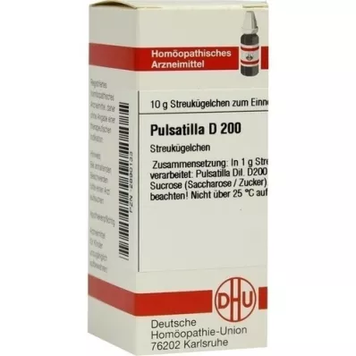 PULSATILLA D 200 globül, 10 g