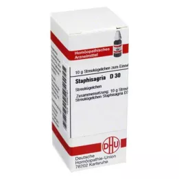 STAPHISAGRIA D 30 globül, 10 g