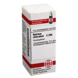 NATRIUM CHLORATUM C 200 globül, 10 g