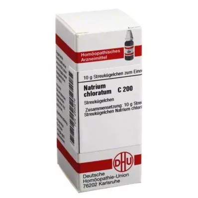NATRIUM CHLORATUM C 200 globül, 10 g NATRIUM CHLORATUM C 200 globül, 10 g