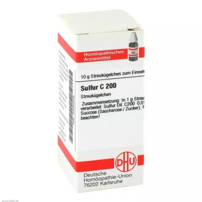 SULFUR C 200 globül, 10 g SULFUR C 200 globül, 10 g