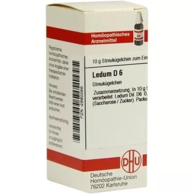 LEDUM D 6 globül, 10 g