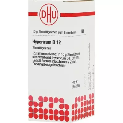 HYPERICUM D 12 globül, 10 g