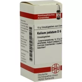 KALIUM JODATUM D 6 globül, 10 g