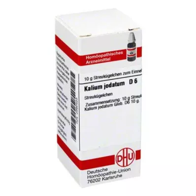 KALIUM JODATUM D 6 globül, 10 g