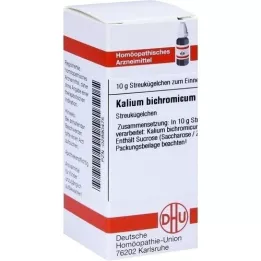 KALIUM BICHROMICUM D 12 globül, 10 g