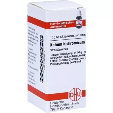 KALIUM BICHROMICUM D 12 globül, 10 g