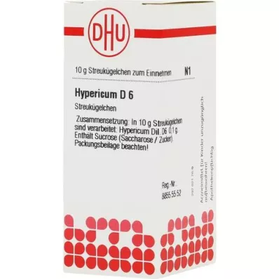 HYPERICUM D 6 globül, 10 g