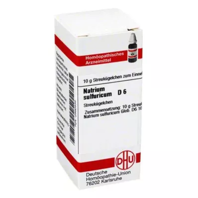 NATRIUM SULFURICUM D 6 globül, 10 g NATRIUM SULFURICUM D 6 globül, 10 g