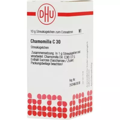 CHAMOMILLA C 30 globül, 10 g