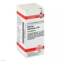 NATRIUM CHLORATUM C 30 globül, 10 g
