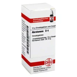 ABROTANUM D 4 globül, 10 g