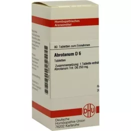 ABROTANUM D 6 Tablet, 80 Kapsül