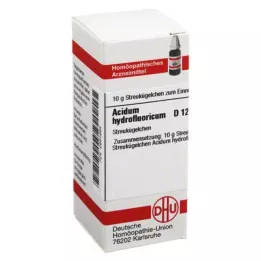 ACIDUM HYDROFLUORICUM D 12 globül, 10 g