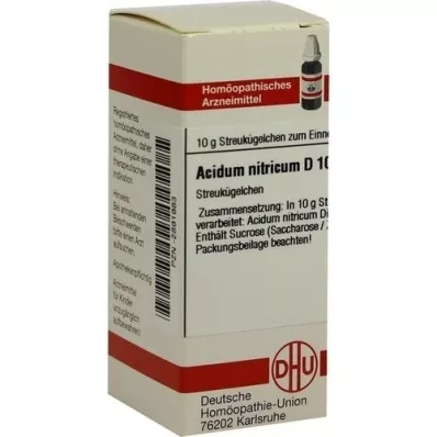 ACIDUM NITRICUM D 10 globül, 10 g