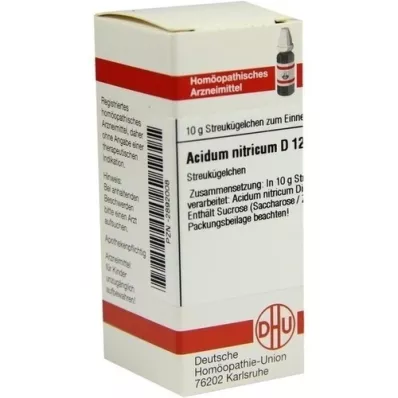 ACIDUM NITRICUM D 12 globül, 10 g