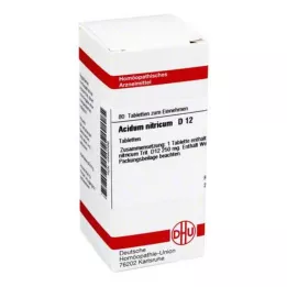ACIDUM NITRICUM D 12 Tablet, 80 Kapsül