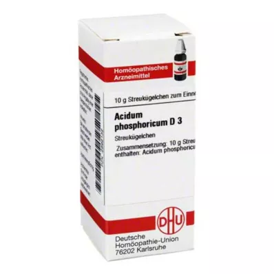 ACIDUM PHOSPHORICUM D 3 globül, 10 g