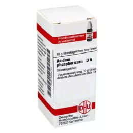 ACIDUM PHOSPHORICUM D 6 globül, 10 g