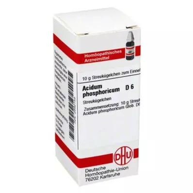 ACIDUM PHOSPHORICUM D 6 globül, 10 g