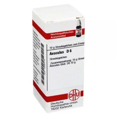 AESCULUS D 6 globül, 10 g