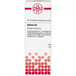 ALFALFA D 4 seyreltme, 20 ml