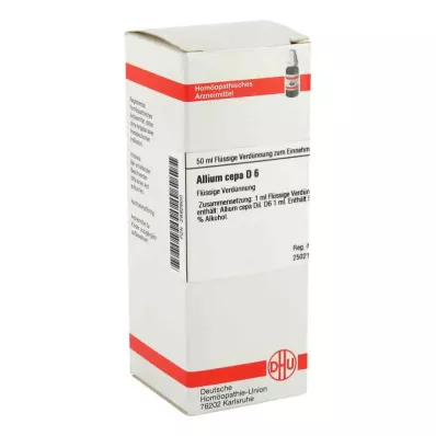 ALLIUM CEPA D 6 seyreltme, 50 ml ALLIUM CEPA D 6 seyreltme, 50 ml