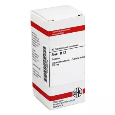 ALOE D 12 Tablet, 80 Kapsül ALOE D 12 Tablet, 80 Kapsül