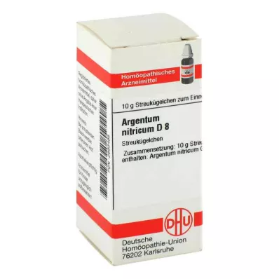 ARGENTUM NITRICUM D 8 globül, 10 g ARGENTUM NITRICUM D 8 globül, 10 g