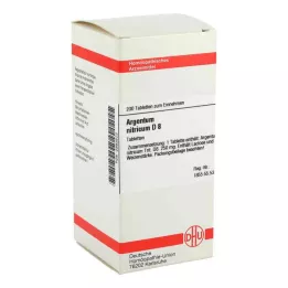 ARGENTUM NITRICUM D 8 Tablet, 200 Kapsül