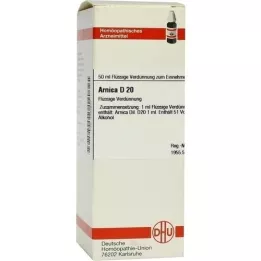 ARNICA D 20 seyreltme, 50 ml