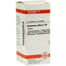 ARSENICUM ALBUM C 30 Tablet, 80 Kapsül