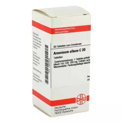 ARSENICUM ALBUM C 30 Tablet, 80 Kapsül ARSENICUM ALBUM C 30 Tablet, 80 Kapsül