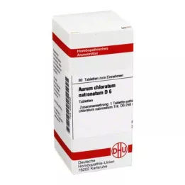 AURUM CHLORATUM NATRONATUM D 6 Tablet, 80 Kapsül
