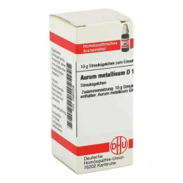 AURUM METALLICUM D 10 globül, 10 g