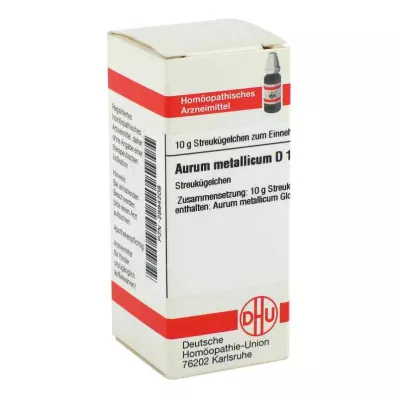 AURUM METALLICUM D 10 globül, 10 g AURUM METALLICUM D 10 globül, 10 g
