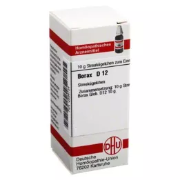 BORAX D 12 globül, 10 g