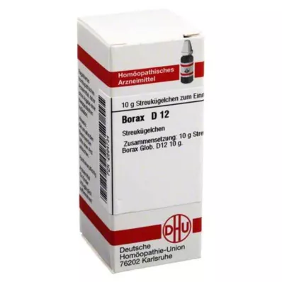 BORAX D 12 globül, 10 g