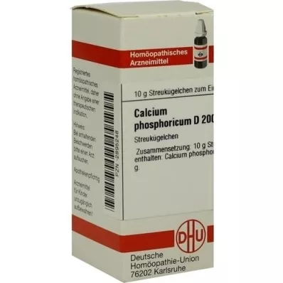 CALCIUM PHOSPHORICUM D 200 globül, 10 g