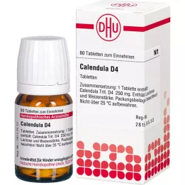 CALENDULA D 4 Tablet, 80 Kapsül