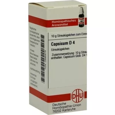 CAPSICUM D 4 globül, 10 g