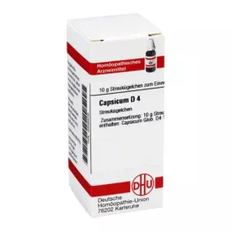 CAPSICUM D 4 globül, 10 g